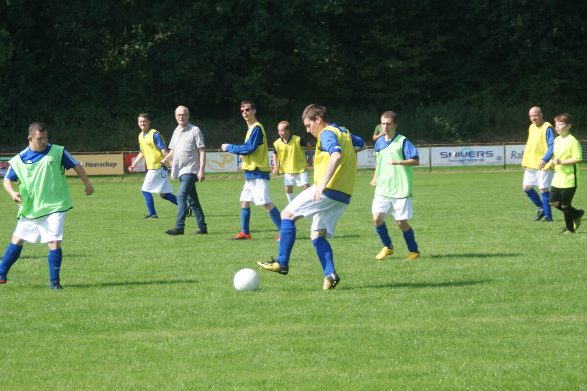 G-voetbal bij S.V. Heythuysen - S.V. Heythuysen
