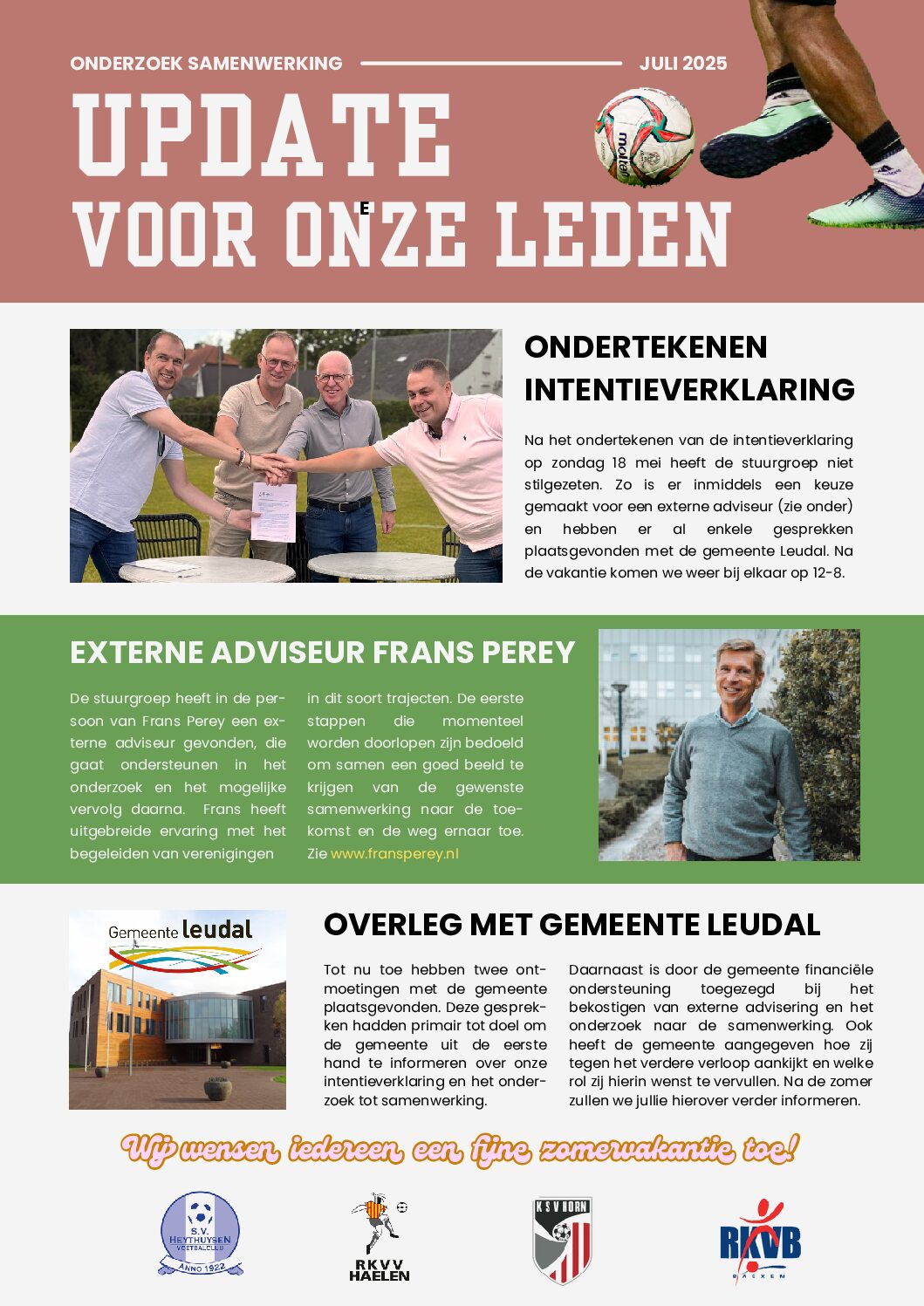 Nieuwsbrief samenwerking – juli 2025